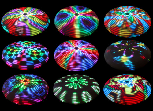 Светодиодный фрисби Pixel Disc с двусторонним свечением