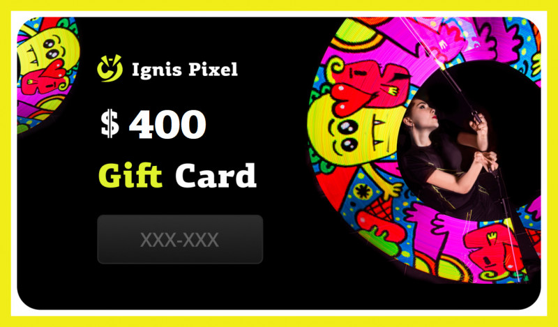 Подарочный сертификат Ignis Pixel